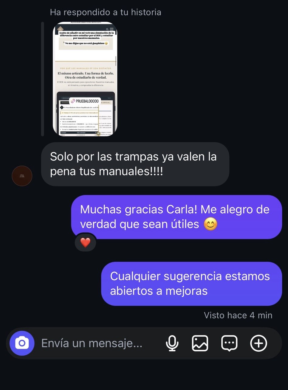 Reseña real de opositor sobre los manuales de El Precedente Administrativo