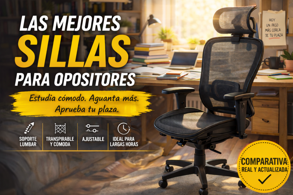sillas para estudiar oposiciones