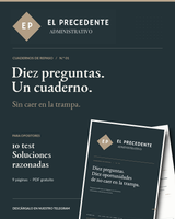 Cuadernos de repaso: test de oposiciones con respuestas explicadas