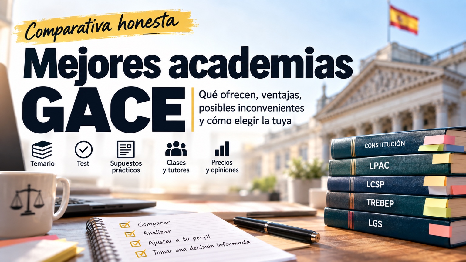 Mejores academias GACE: comparativa honesta y criterios para elegir